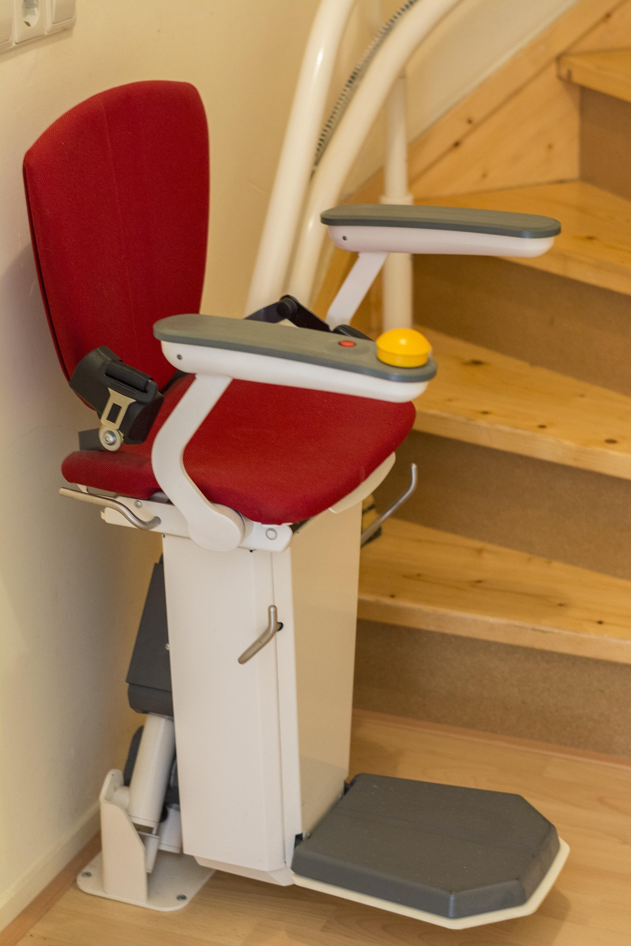 Stair lift installation for home accessibility